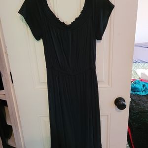 Black flowy dress